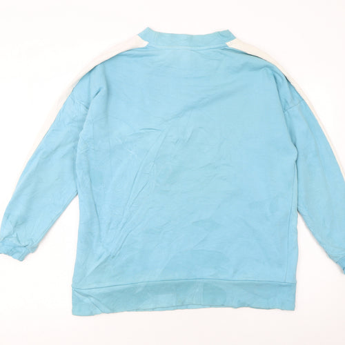 Puma Men’s Blue Crew Neck Pullover Sweatshirt Size S