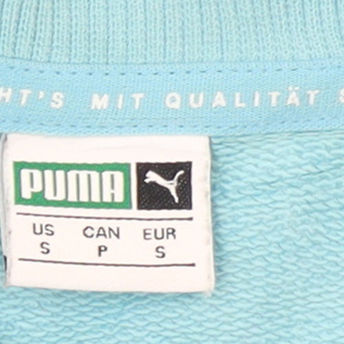 Puma Men’s Blue Crew Neck Pullover Sweatshirt Size S