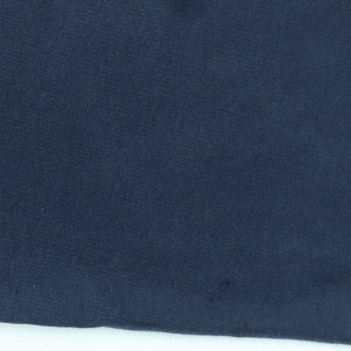 Nike Men's Blue Pullover Hoodie Medium Sports Fleece Sweatshirt