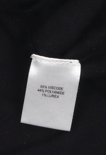 Fenn Wright Manson Women's Black Jewel Neck Knit Jumper M