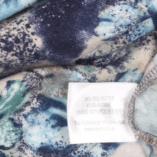Honor Millburn Women's Multicoloured Floral Tunic Top Size 14