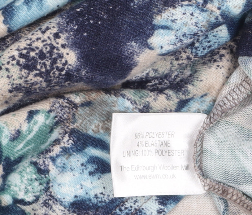 Honor Millburn Women's Multicoloured Floral Tunic Top Size 14