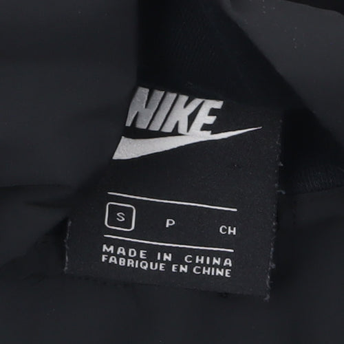 Nike Men's Black Small 1/2 Zip Pullover Sweatshirt with Logo