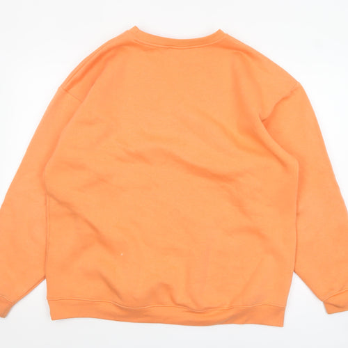 Daisy Street Women's Orange Los Angeles Graphic Sweatshirt Size 14