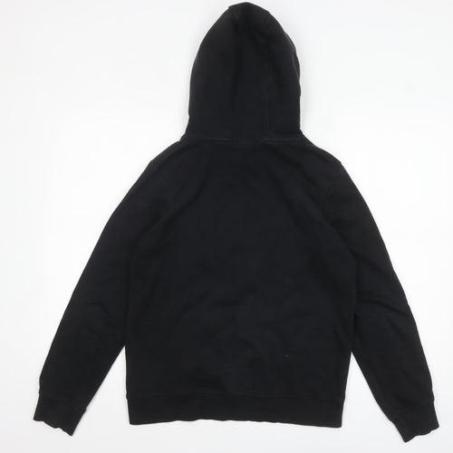 Ellesse Girls Black Floral Logo Pullover Hoodie 12-13 Years