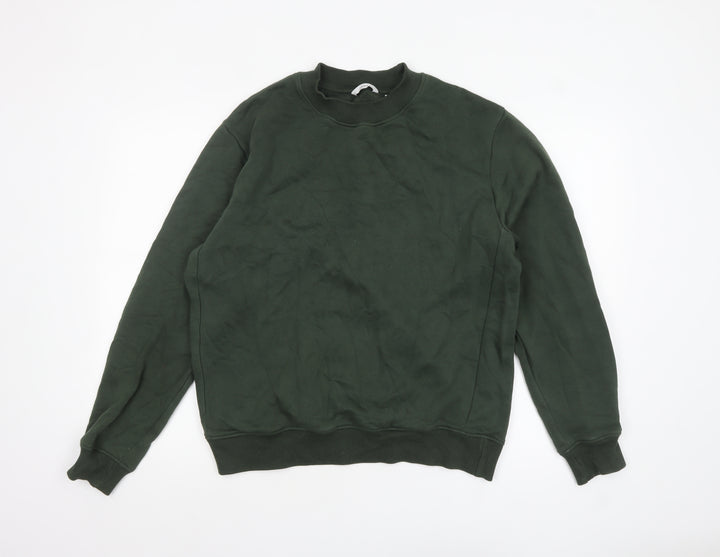 Next Men’s Green Crew Neck Pullover Sweatshirt Size M