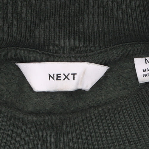 Next Men’s Green Crew Neck Pullover Sweatshirt Size M