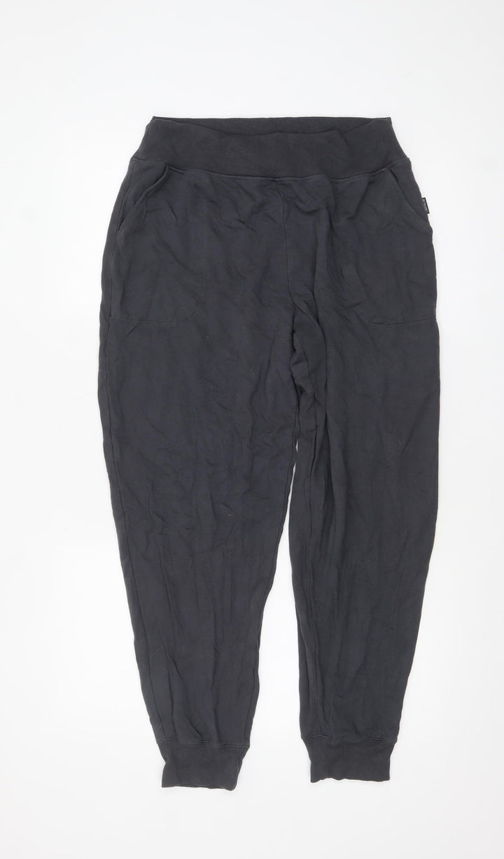Animal Womens Black Size 14 Jogger Trousers with Pockets