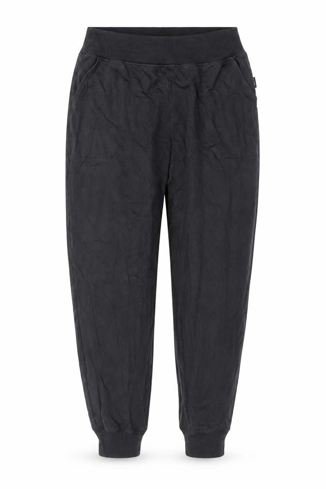 Front view of Animal women’s black, size UK 14, jogger trousers with pockets
