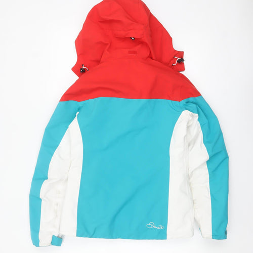 Dare 2b Women's Red Blue White Waterproof Ski Jacket Size 10