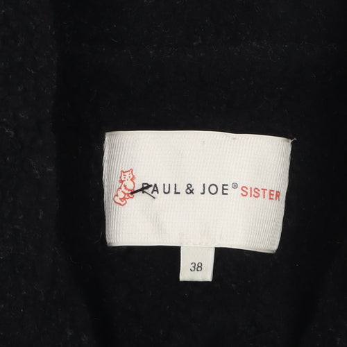 Paul & Joe Sister Women's Black Long Puffer Coat Size 10