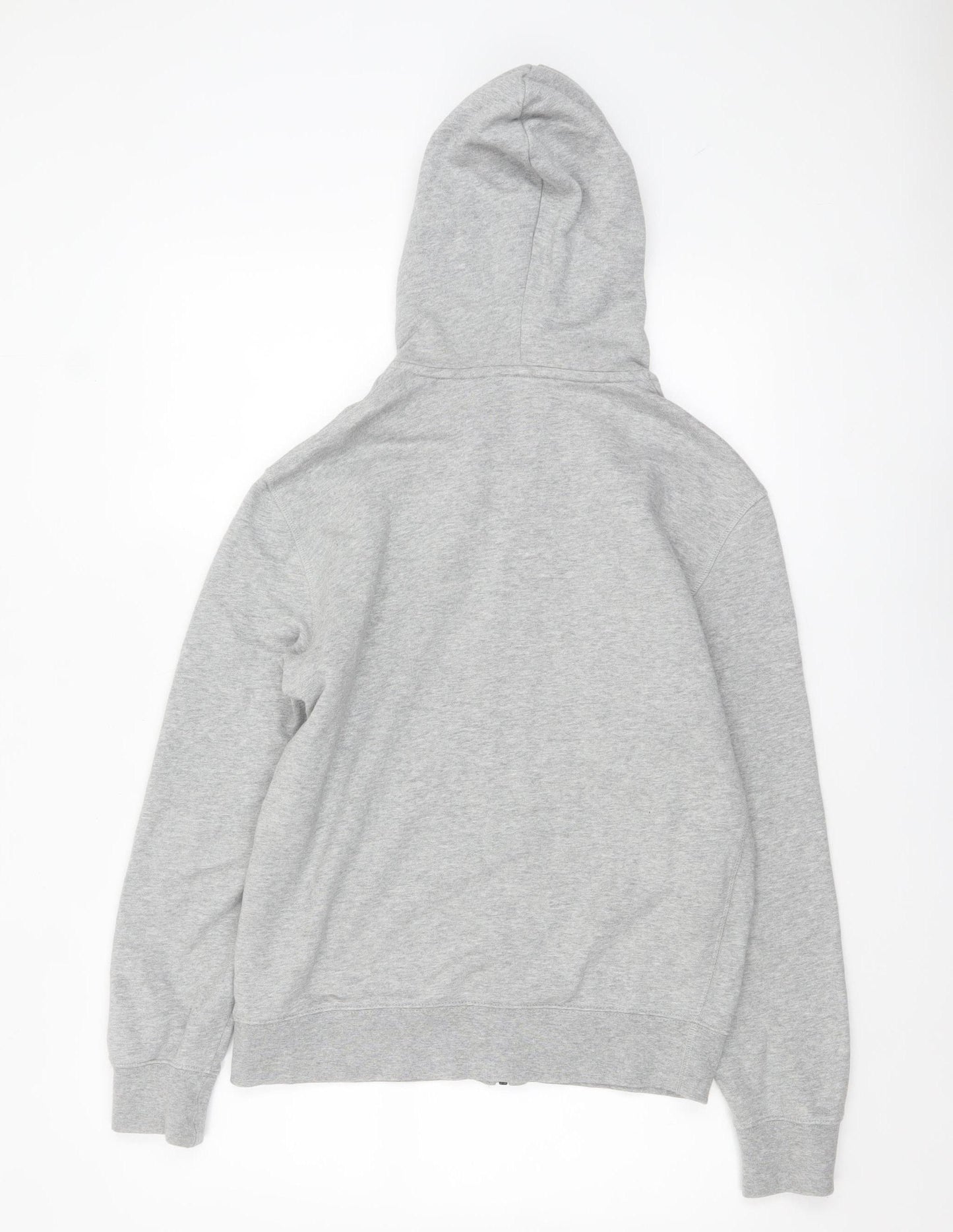 Marks and Spencer Men's Grey Full Zip Hoodie Size S Regular Fit