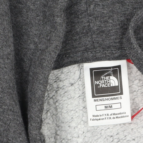 The North Face Men's Grey Full Zip Hoodie Size M