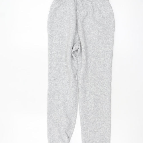 Lacoste Sport Boys Grey Jogger Trousers Size 10 Years 140cm Cotton Blend