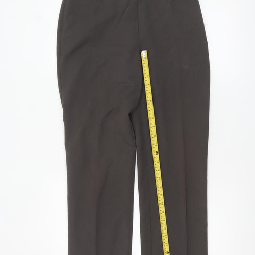 Marks and Spencer Women’s Brown Size 10 Straight Trousers