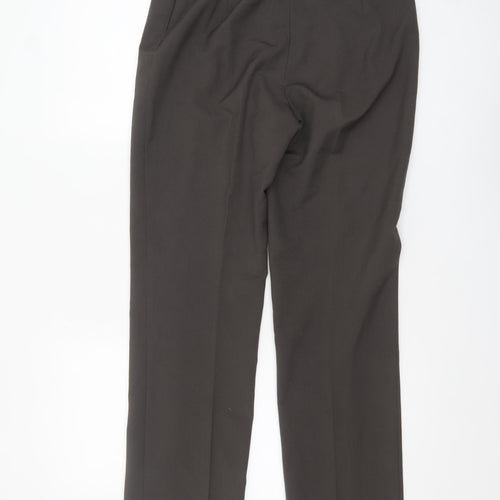 Marks and Spencer Women’s Brown Size 10 Straight Trousers