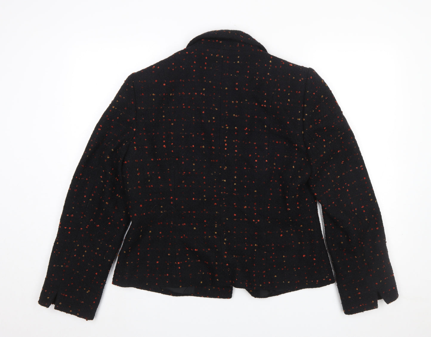Alex & Co. Women’s Black Wool Blend Tweed Blazer Size 16