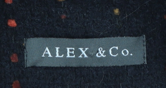 Alex & Co. Women’s Black Wool Blend Tweed Blazer Size 16