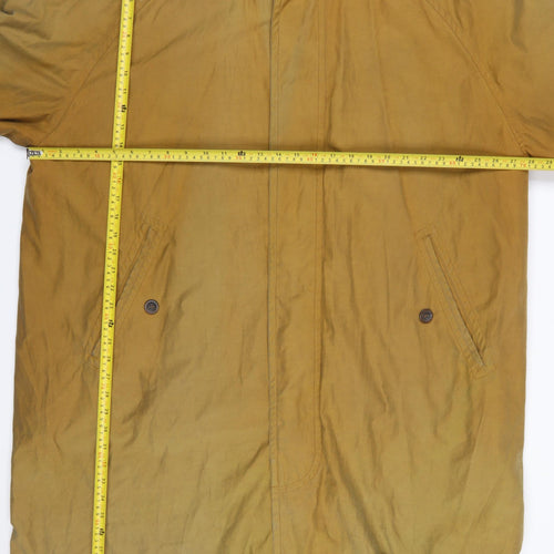 F.T.X Casuals Men’s Brown Cotton Overcoat UK 40 Regular Fit