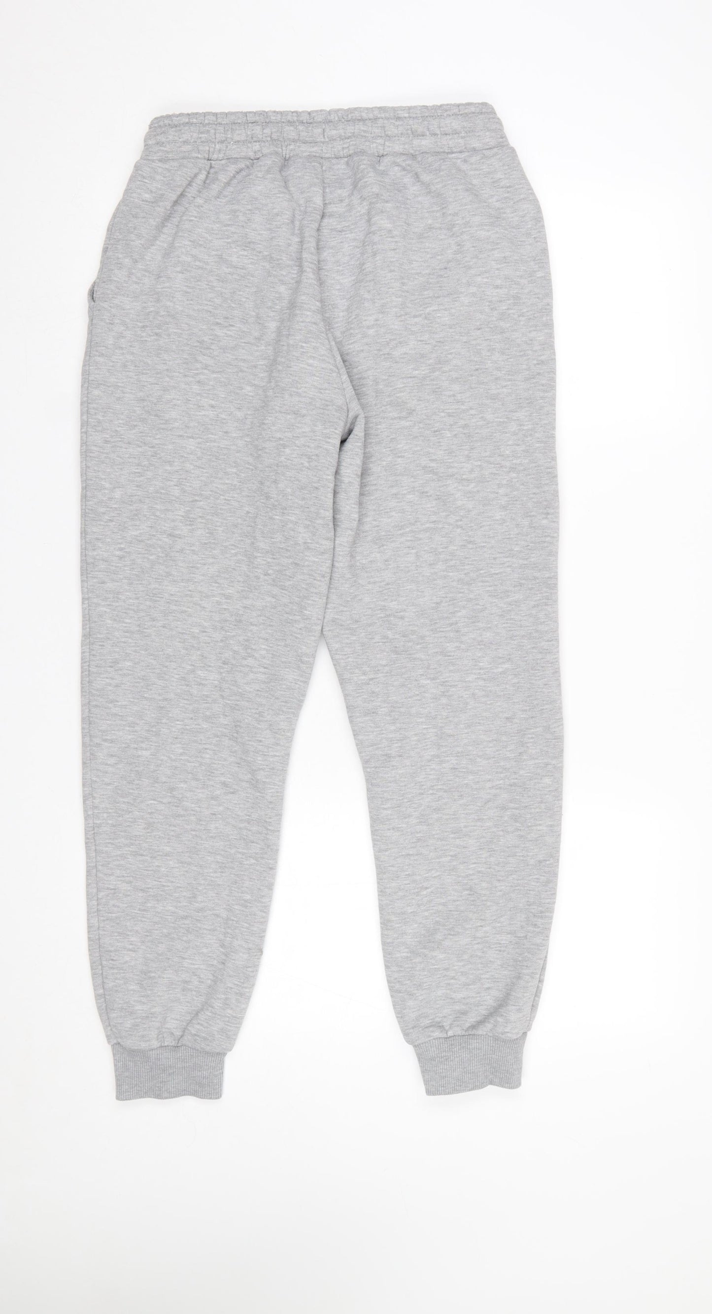 MP Women's Grey Fleece Jogger Trousers Size M Comfortable Lined Pants