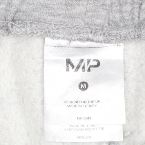 MP Women's Grey Fleece Jogger Trousers Size M Comfortable Lined Pants