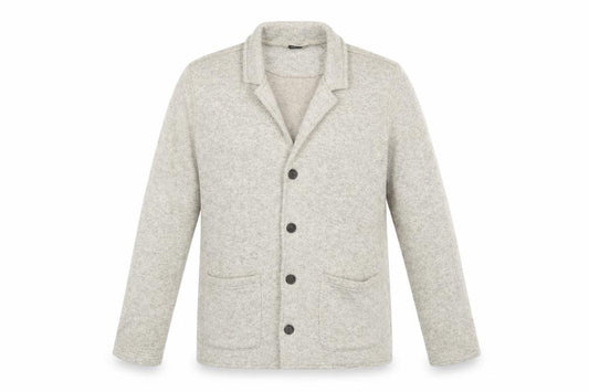 Cotton Traders Men’s Beige Collared Button Cardigan M