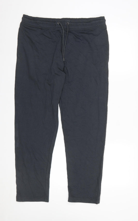 Marks and Spencer Men's Grey Jogger Trousers M Regular Fit