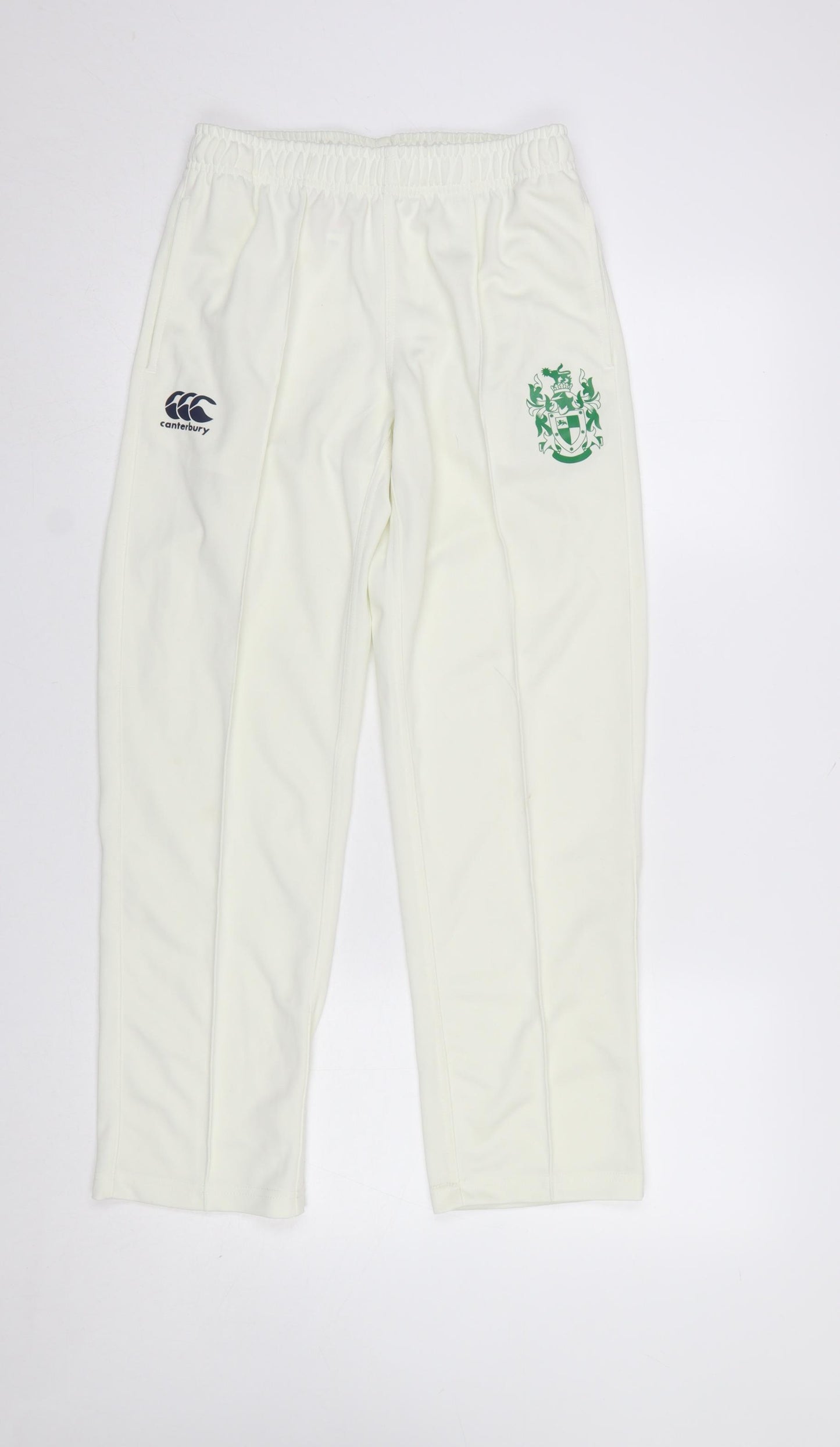Canterbury Boys White 14 Years Rugby Jogger Sports Trousers