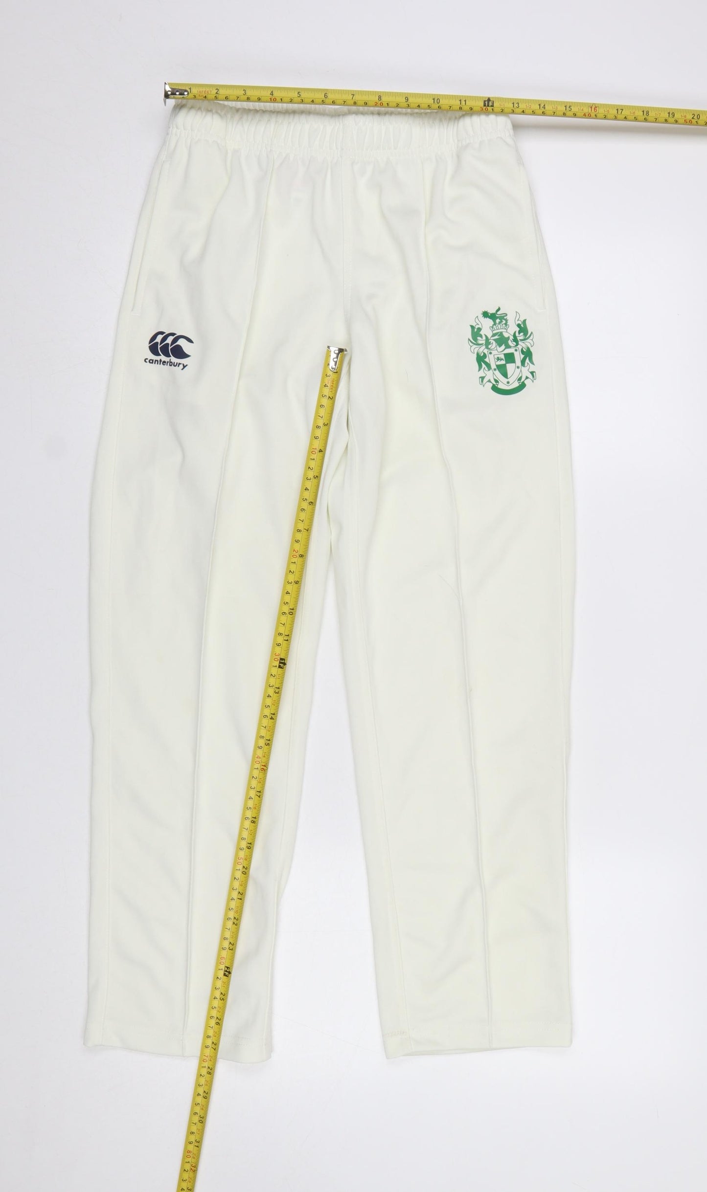 Canterbury Boys White 14 Years Rugby Jogger Sports Trousers