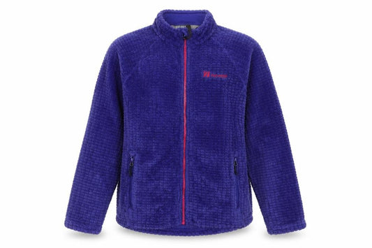 The Edge Girls Blue Fleece Full Zip Jacket 11-12 Years Warm Softshell Outdoor