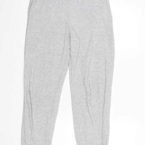 H&M Divided Women’s Grey Jogger Sweatpants Size S Cotton Blend