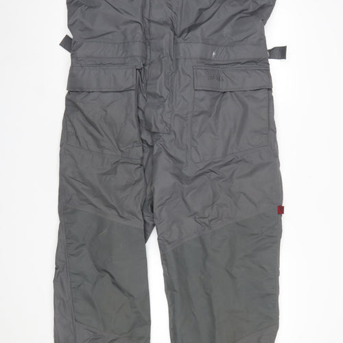 Pro Rainer Men's Grey XL Waterproof Insulated Snow Pants