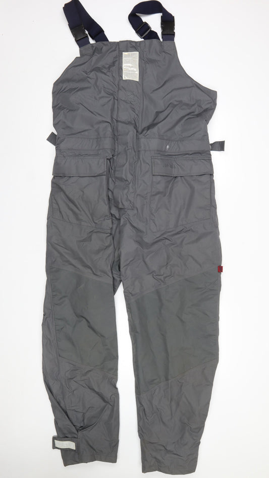 Pro Rainer Men's Grey XL Waterproof Insulated Snow Pants