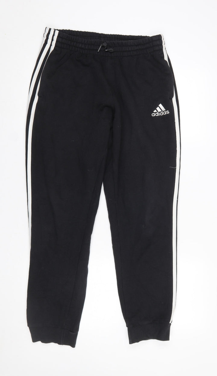 Adidas Men's Black Jogger Trousers M Regular Fit