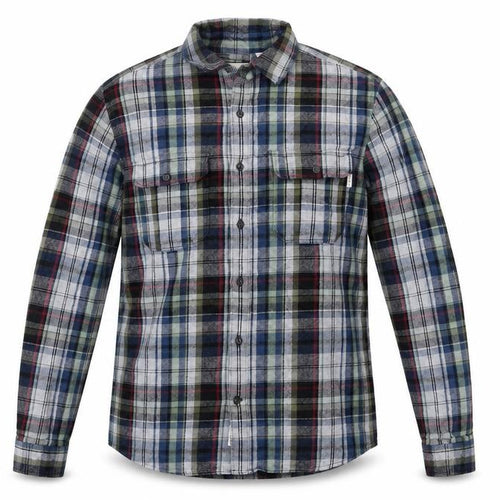 Jack Wills Men's Blue Green Plaid Cotton Button-Up Shirt Size S