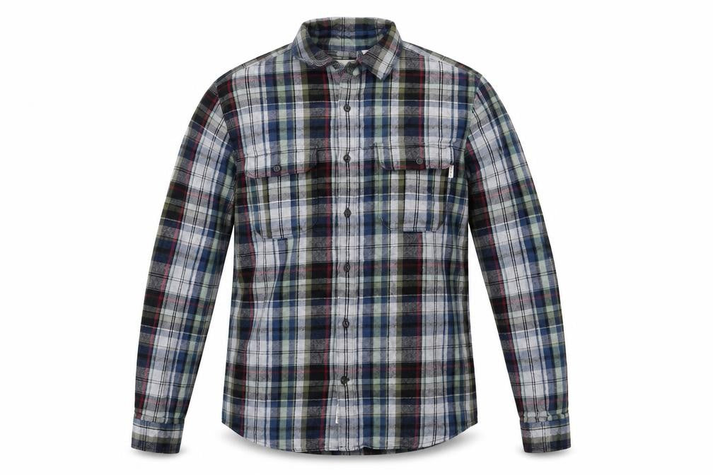 Jack Wills Men's Blue Green Plaid Cotton Button-Up Shirt Size S