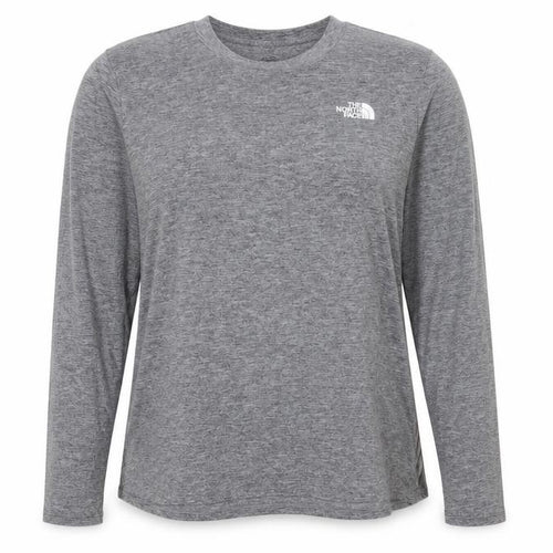 The North Face Womens Grey XL Long Sleeve Active T-Shirt