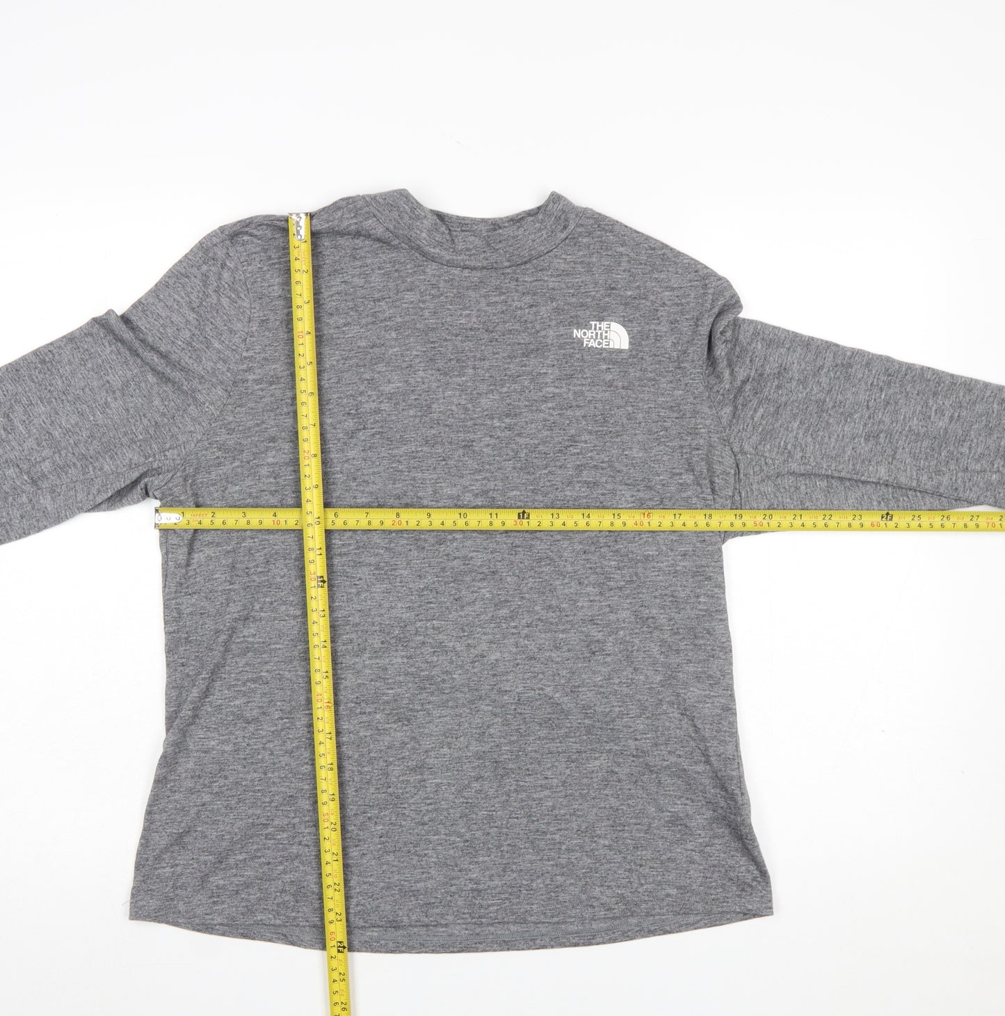 The North Face Womens Grey XL Long Sleeve Active T-Shirt