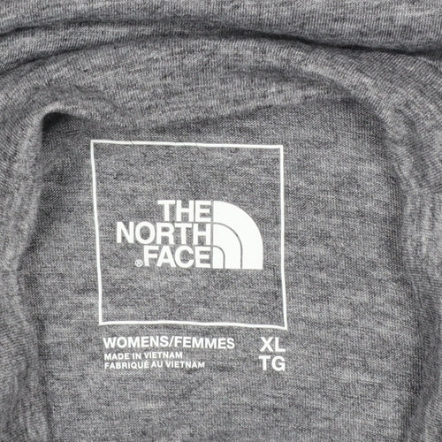 The North Face Womens Grey XL Long Sleeve Active T-Shirt