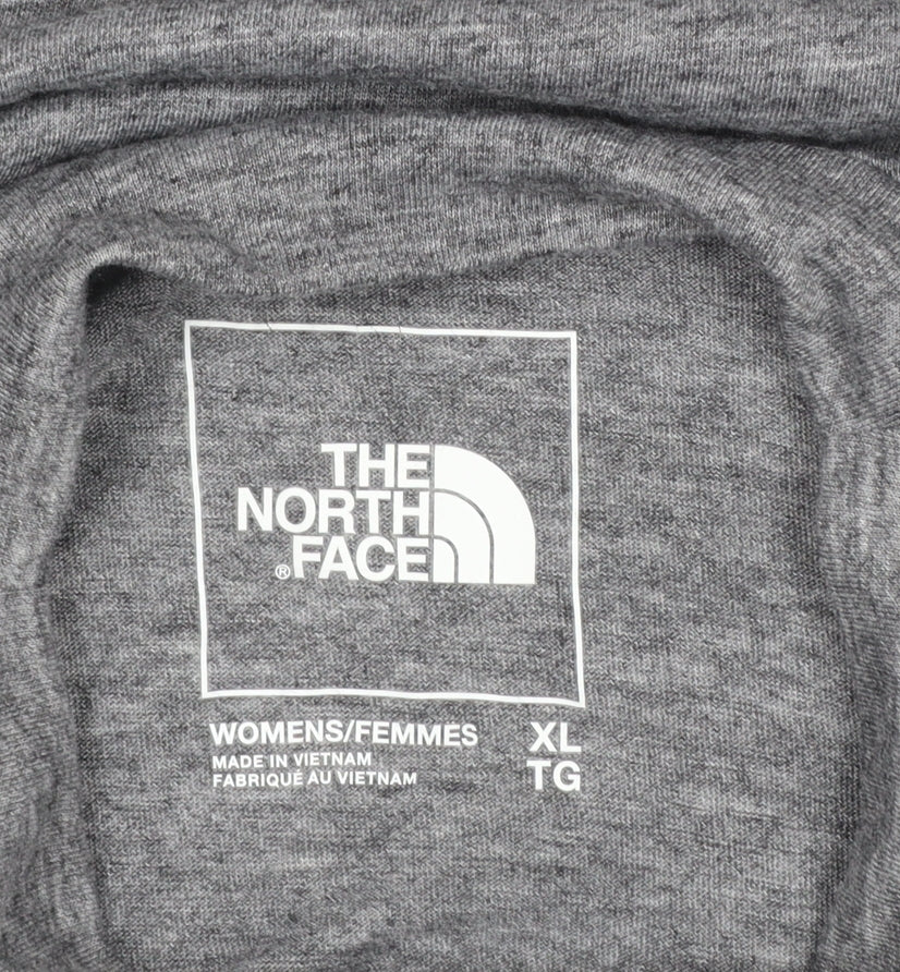 The North Face Womens Grey XL Long Sleeve Active T-Shirt
