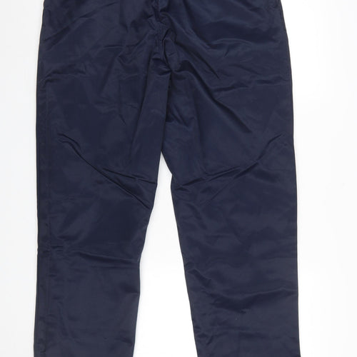 Stanley Men's Navy Workwear Trousers Size 36 Regular Fit Polyester Cotton