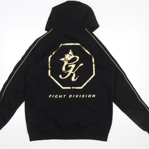 Gym King Men's Black Full Zip Hoodie Size L Sportswear
