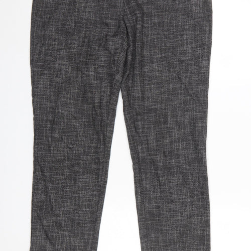 Monsoon Women Black Size 14 Straight Leg Trousers