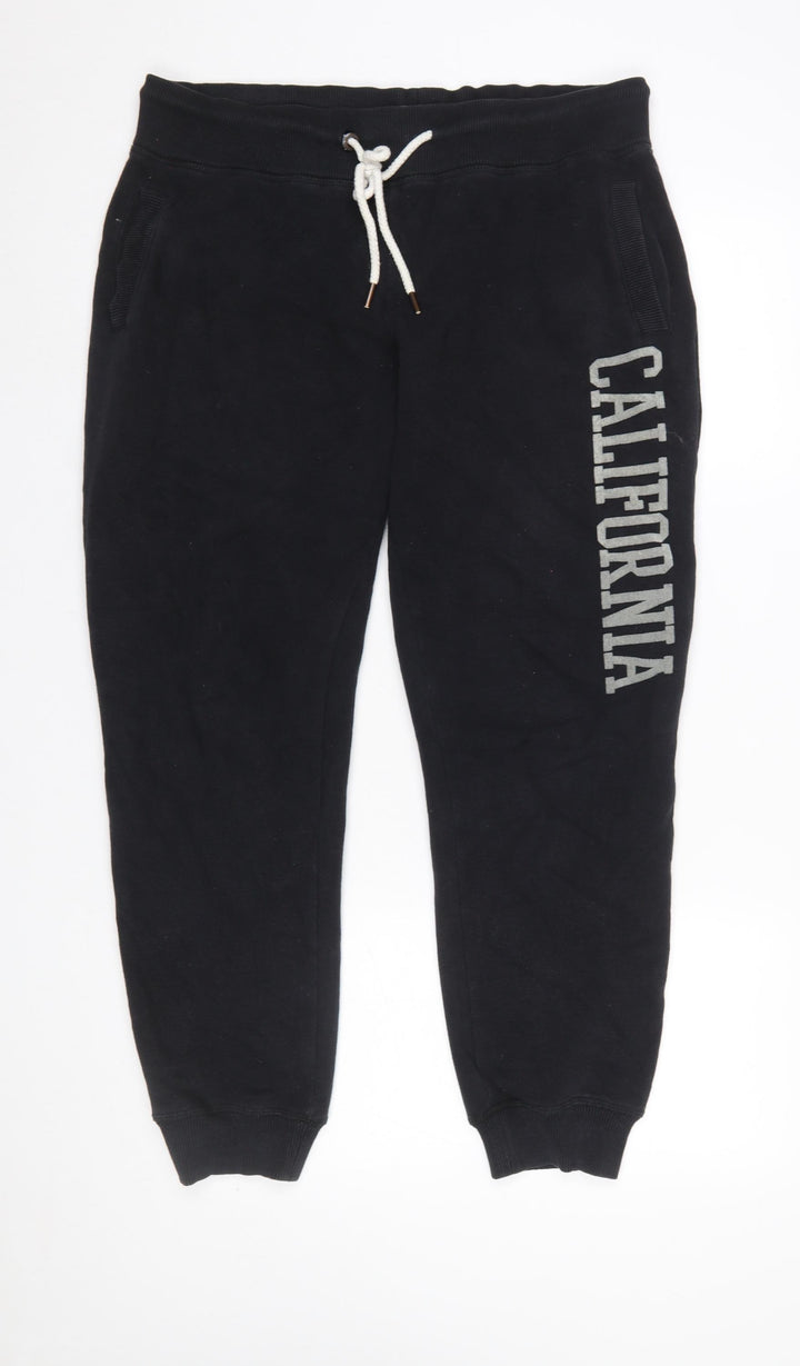 SoulCal & Co Women's Black XL Jogger Sweatpants with California Logo