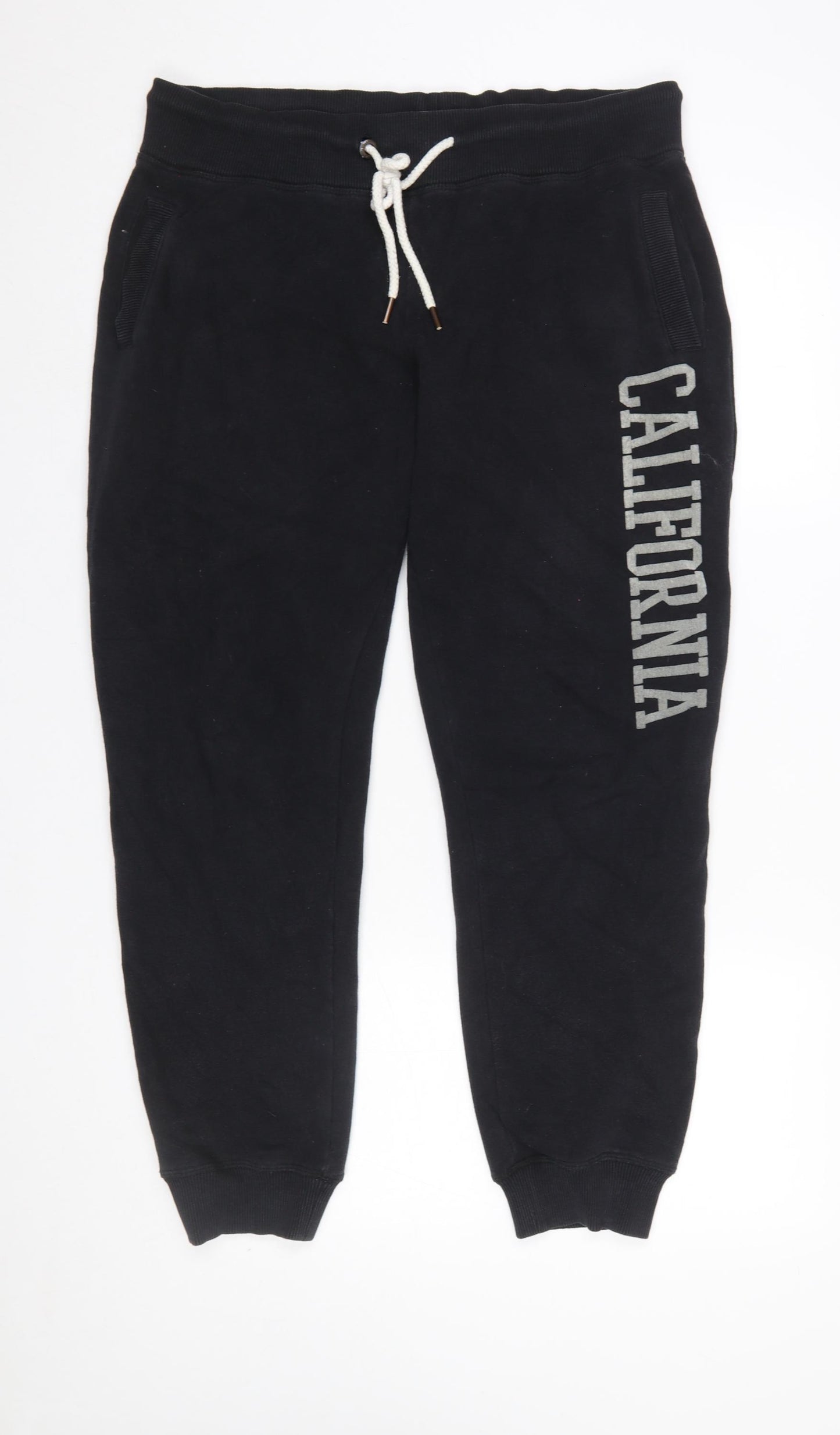 SoulCal & Co Women's Black XL Jogger Sweatpants with California Logo