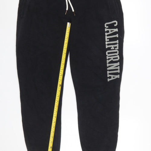 SoulCal & Co Women's Black XL Jogger Sweatpants with California Logo