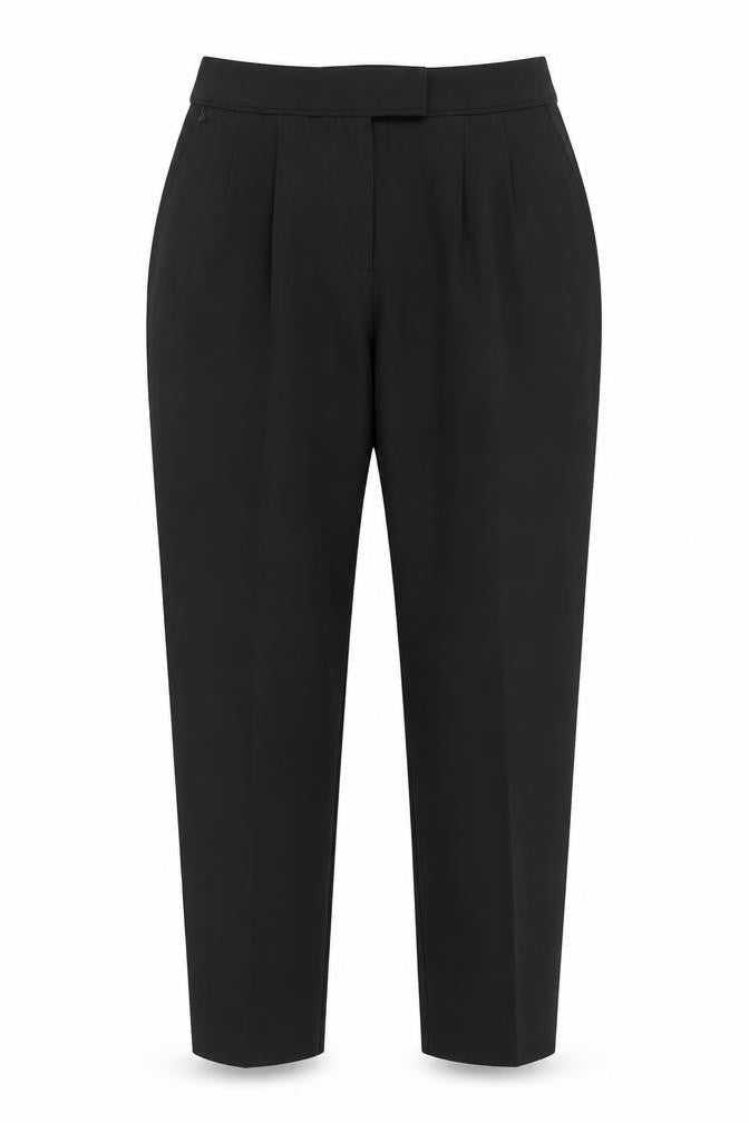 Finery Women's Black Slim Tapered Trousers UK 10