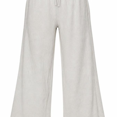 ASOS DESIGN Women’s Beige Wide-Leg Terry Sweatpants M