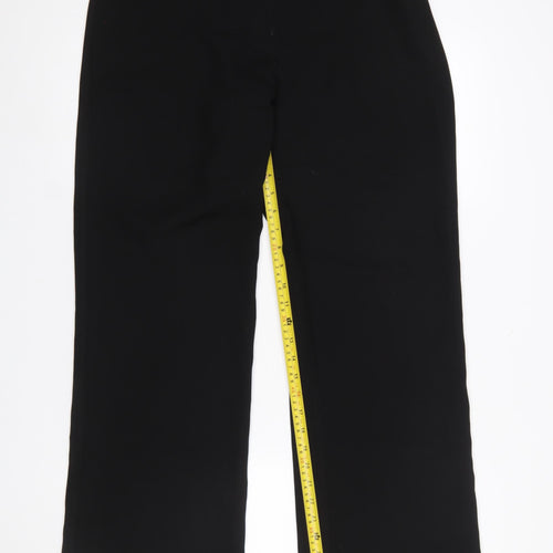 Bm Women’s Black Size 12 Straight Leg Trousers