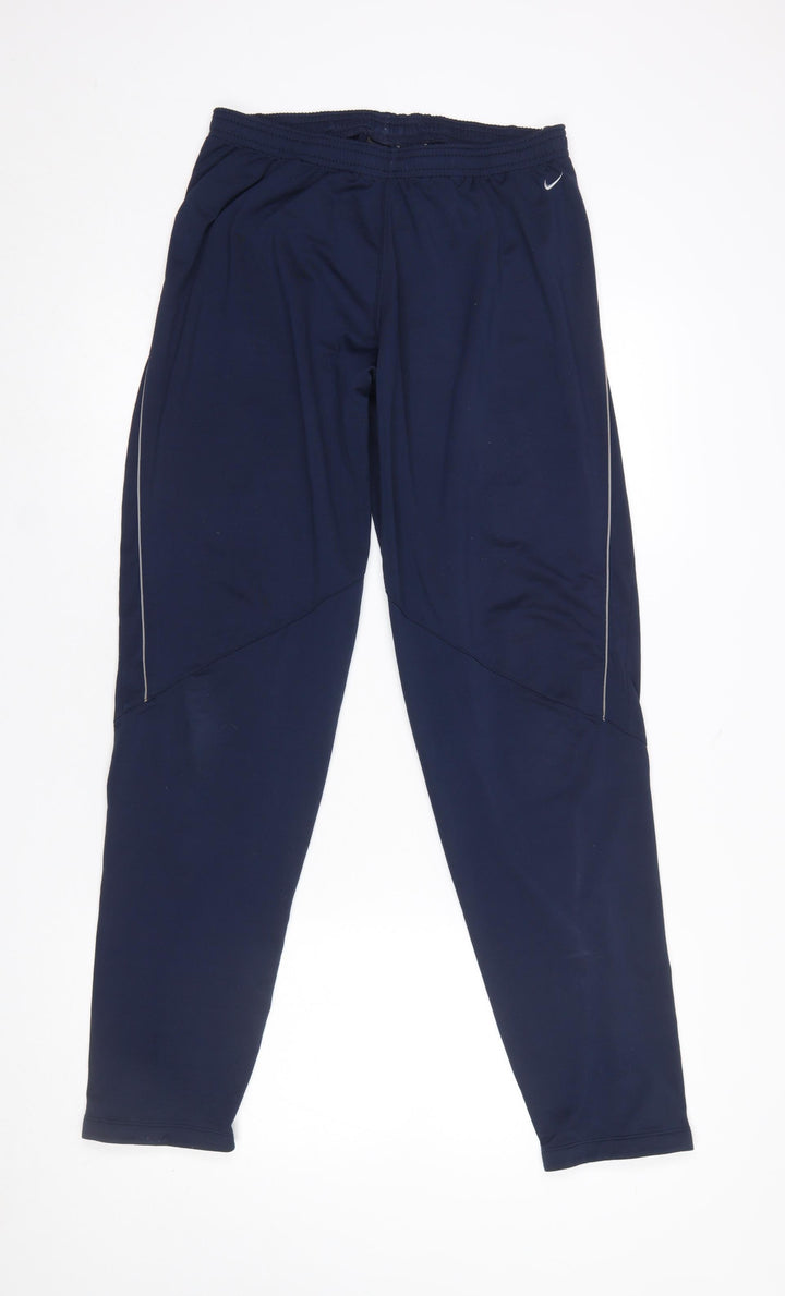 Nike Women’s Blue Dri-Fit Jogger Trousers Size L 14/16